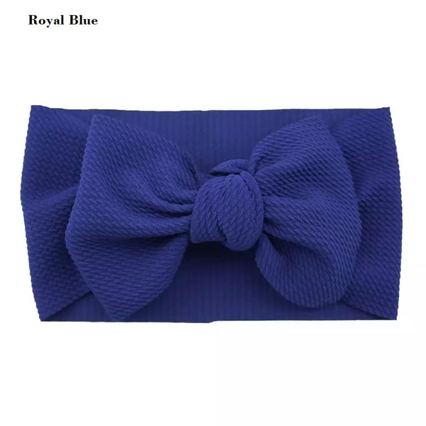 Large Bow Wrap Headbands**MULTIPLE COLORS**