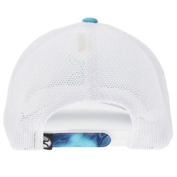 "BASS" BLUE/WHITE Hooey Hat