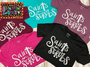 Saints In Scrubs Tee