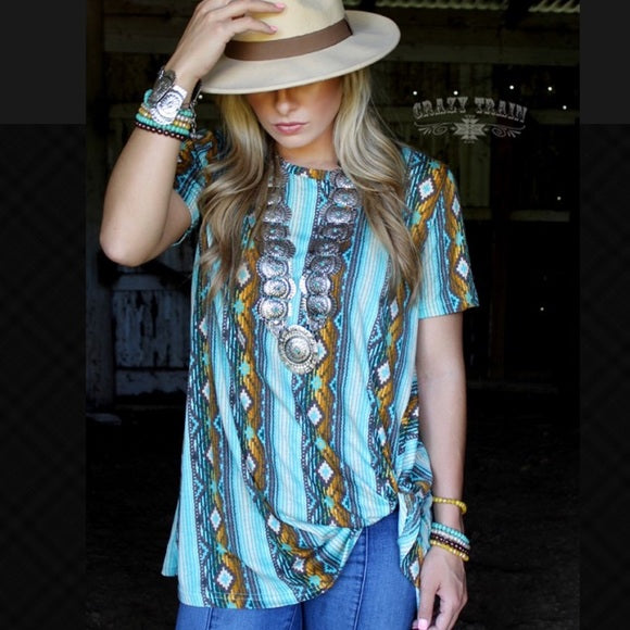 Must Have Serape Knot Top