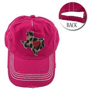 Hot Pink Leopard Texas Hat