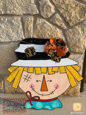 Scarecrow Door Hanger