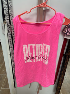 Retired Hot Girl Tank