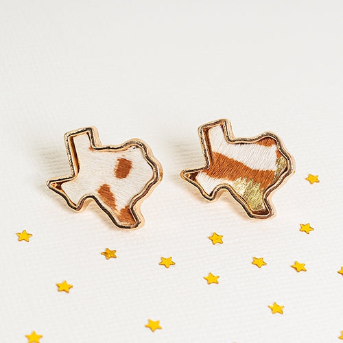Hair On Hide TX Earrings*MULTIPLE DESIGNS*