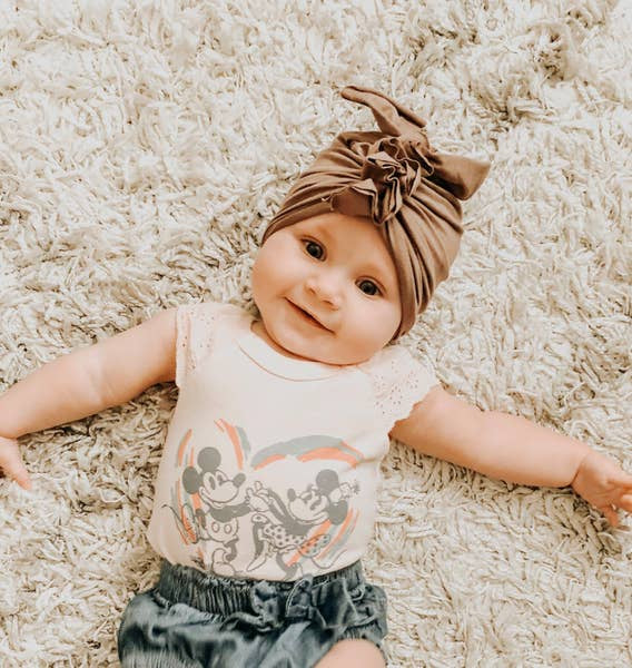 Caramel Vintage Head Wrap Hat