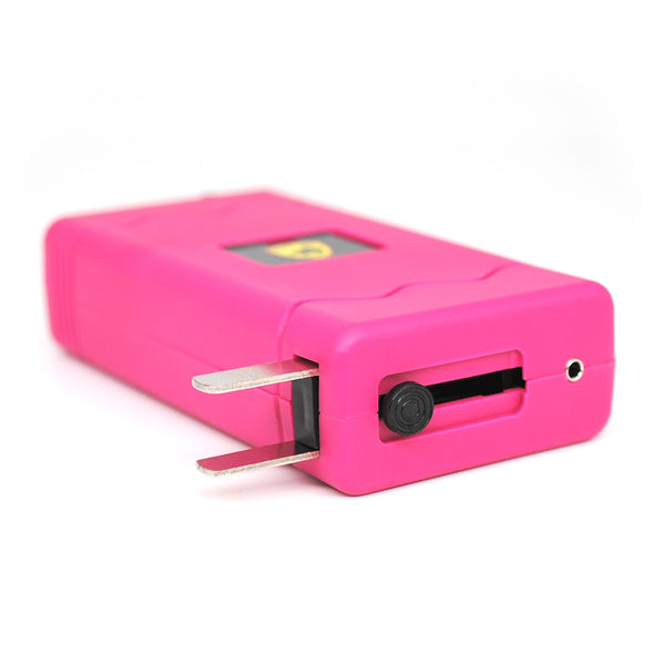 Maximum Powered Stun Gun w/ LED + Disable Pin, Rechargeable**MULTIPLE COLORS**