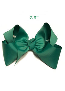 Parrot Green Single Layer Bow