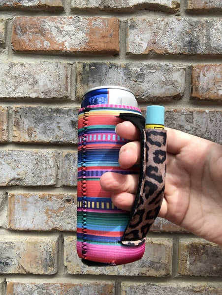 Tall Can Koozie With Handle