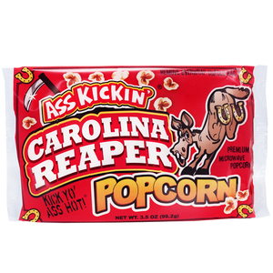 Ass Kickin’ Carolina Reaper Pepper Microwave Popcorn