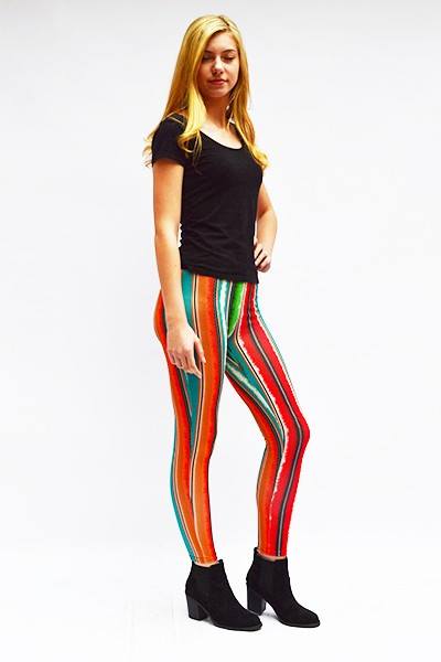 Serape Leggings