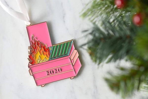Dumpster Fire Ornament