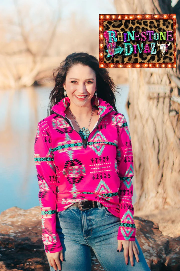 BLUSHIN' BABE PULLOVER