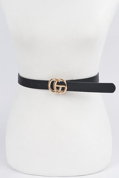 Simple Faux Leather Belt