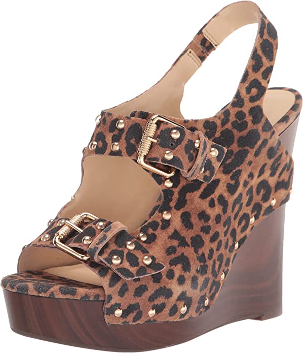 Jessica Leopard Ty Wedge