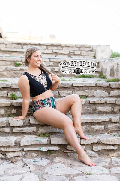 HOT HEIFER SWIM TOP