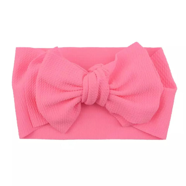 Large Bow Wrap Headbands**MULTIPLE COLORS**