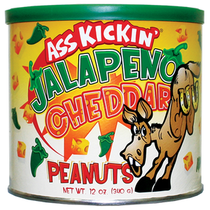 Ass Kickin’ Jalapeno Cheddar Peanuts