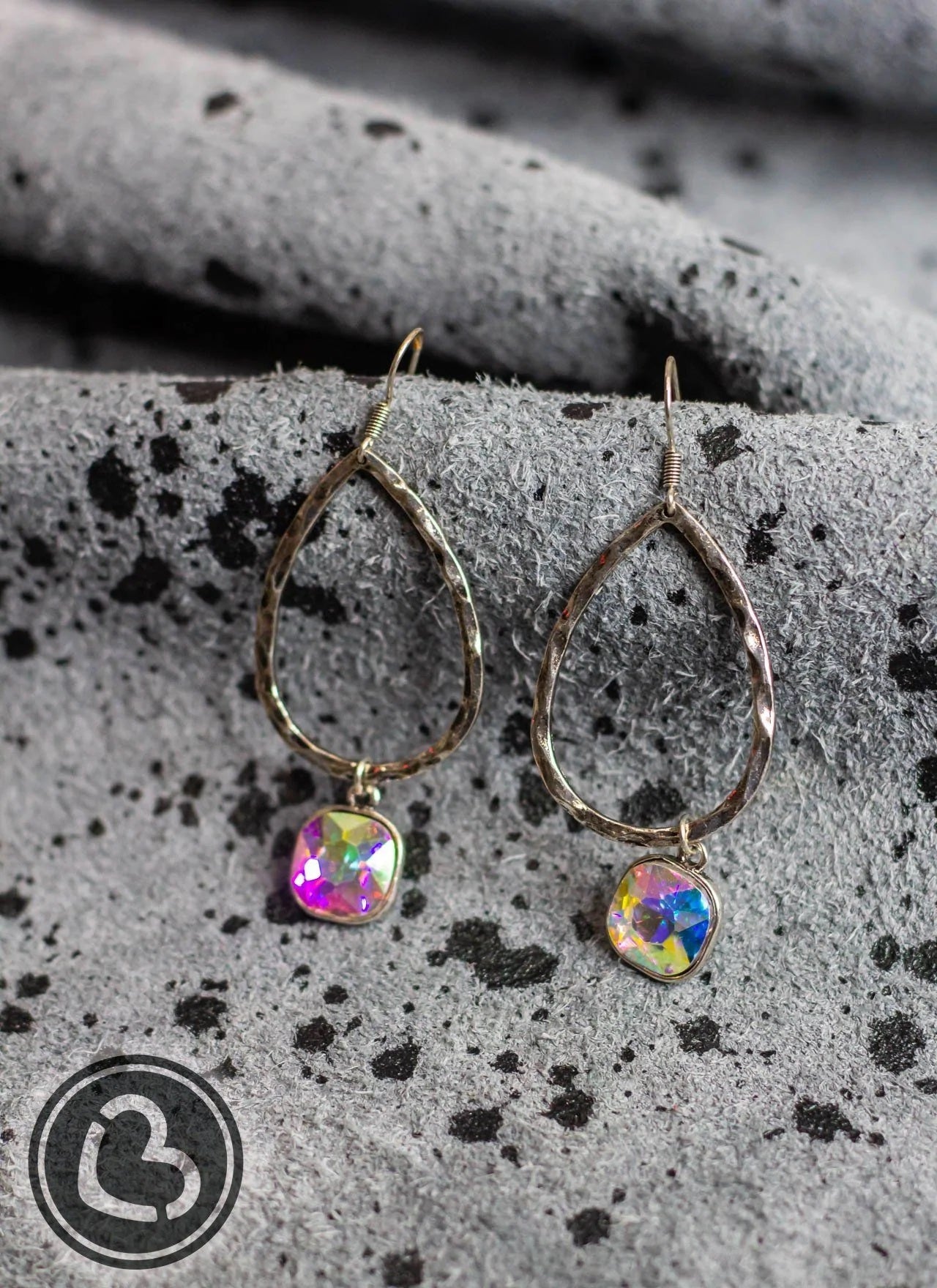 "There's NO Tears In My Beer" Silver Earrings