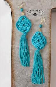 Turquoise Cattywompus Earrings