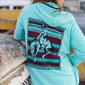 Cowboy Cool Zip Up Hoodie