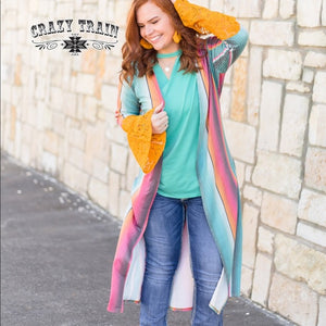 Sombrero Serape Duster