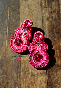 Pink Panther Earrings