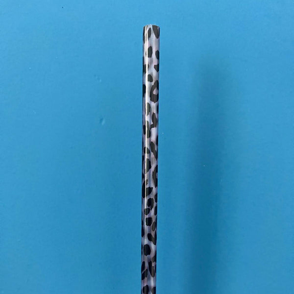 Plastic Reusable Straw*MULTIPLE DESIGNS*