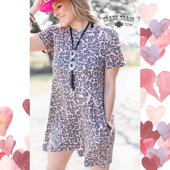 Dallas Leopard Dress