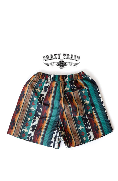Raise Em' Western Shorts
