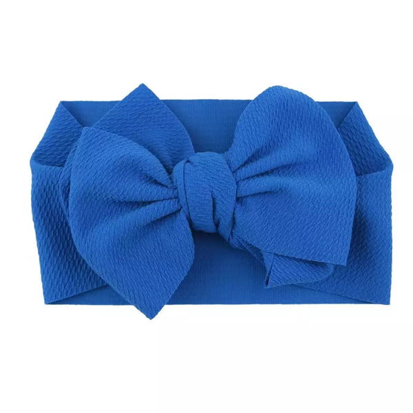 Large Bow Wrap Headbands**MULTIPLE COLORS**