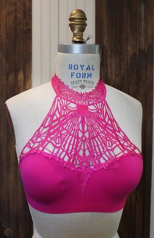 Boho Chic Lace Bralettes**MULTIPLE COLORS*