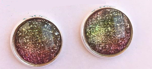 Ombre Druzy Earrings