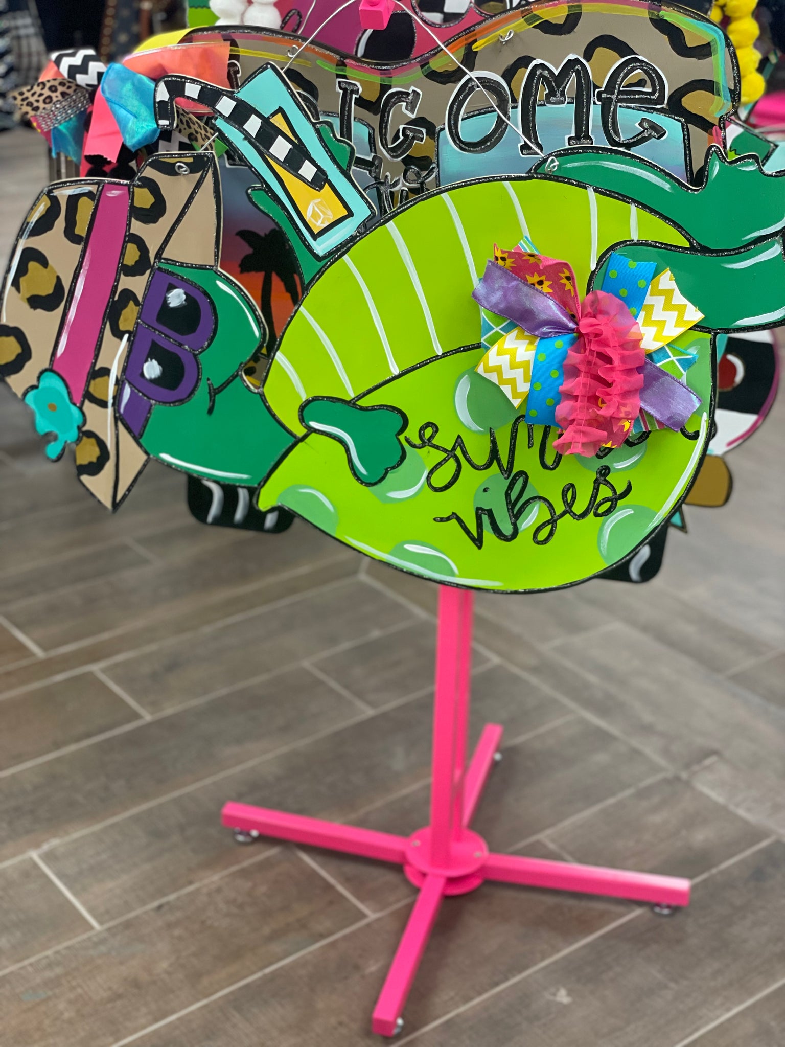 Summer Vibes Door Hanger